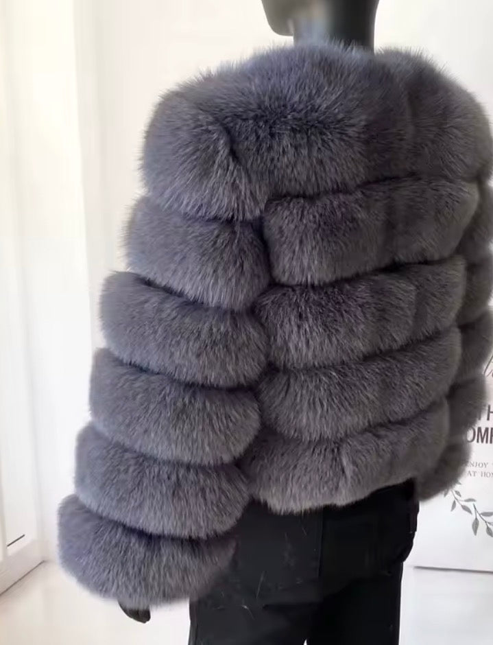 Premium fox fur- Full length sleeves