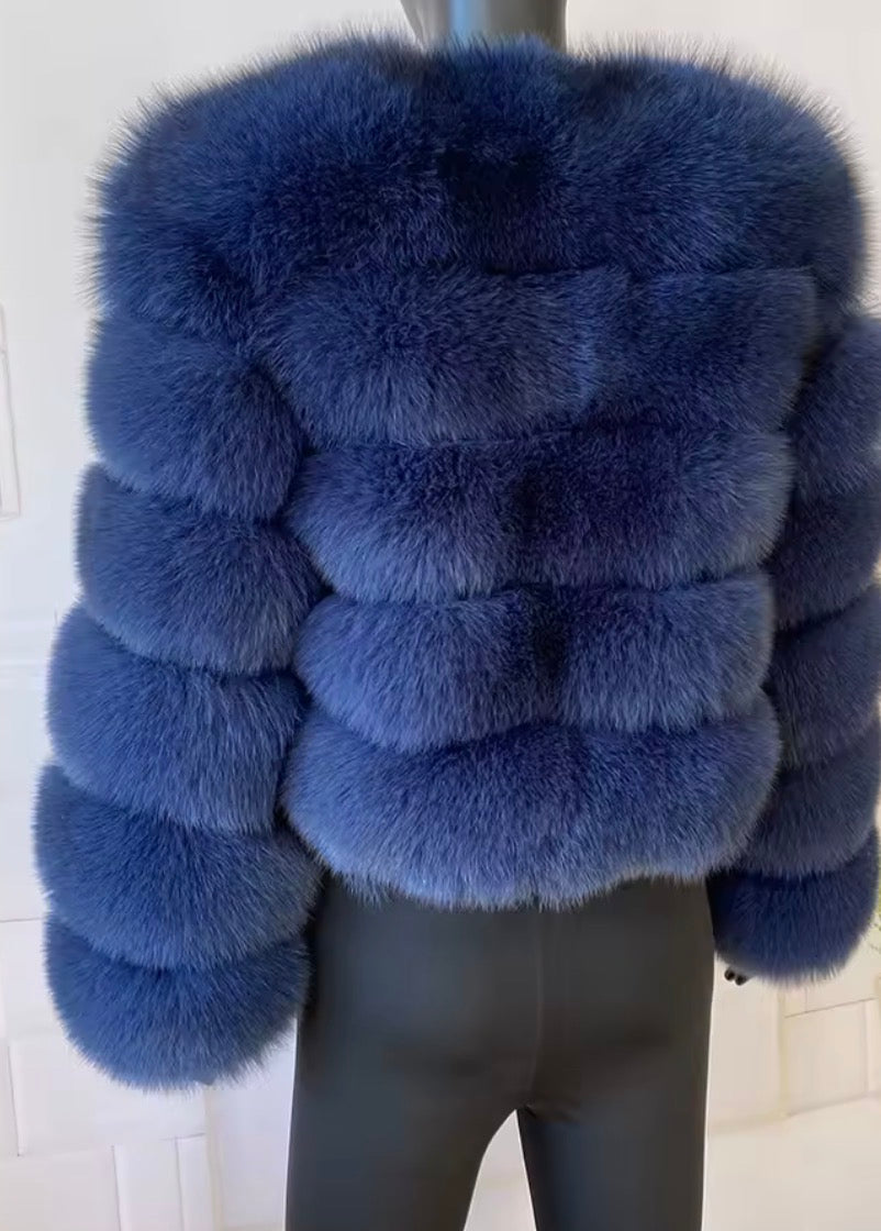 Premium fox fur- 2 in 1 Coat/Gilet