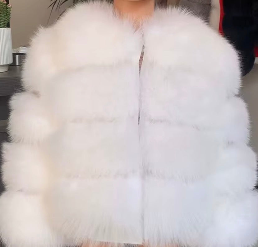 Children’s Fox fur- Age 1-6 year