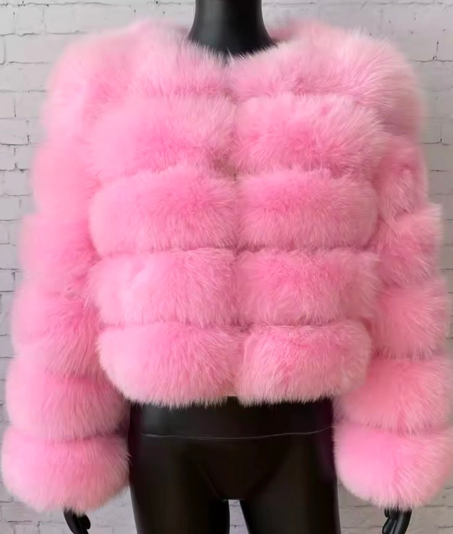 Premium fox fur- 2 in 1 Coat/Gilet