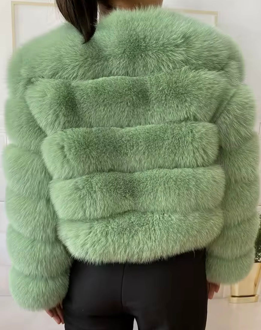 Premium fox fur- 2 in 1 Coat/Gilet