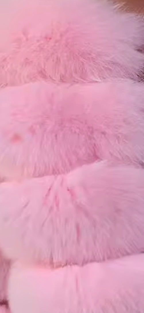 Children’s fox fur Gilet